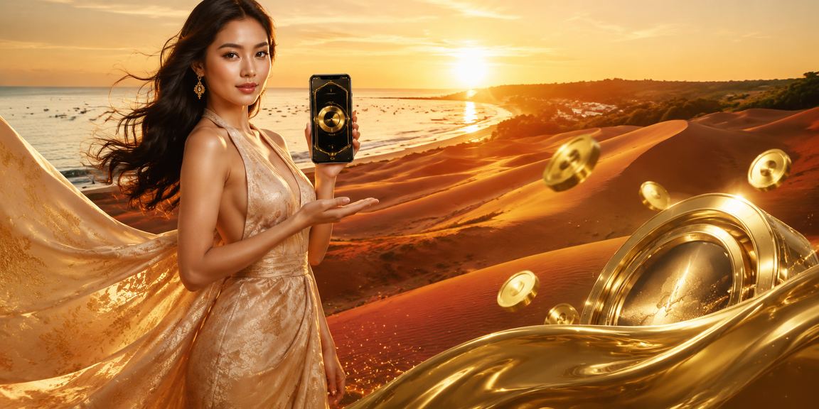 Người dùng nạp tiền nhận thưởng tại Mũi Né qua ứng dụng thanh toán